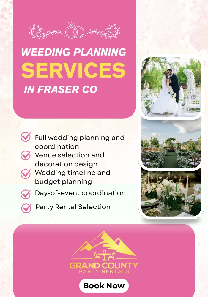 Wedding Planning Services in Fraser CO